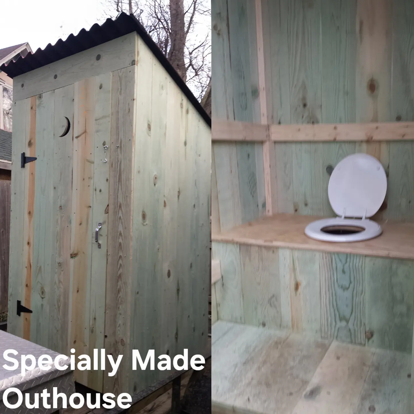 Outhouse construction Sioux City