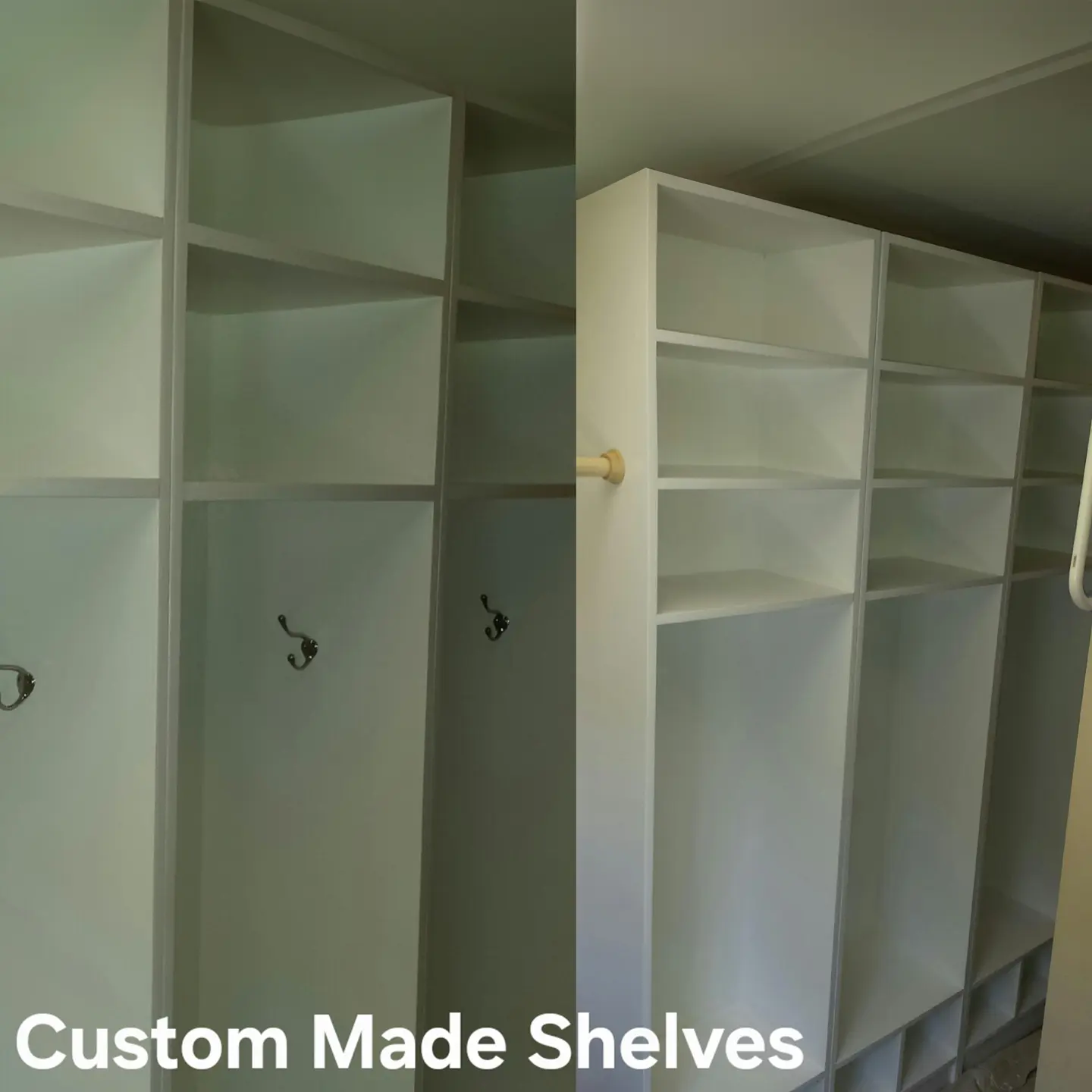 Custom shelf construction Sioux City