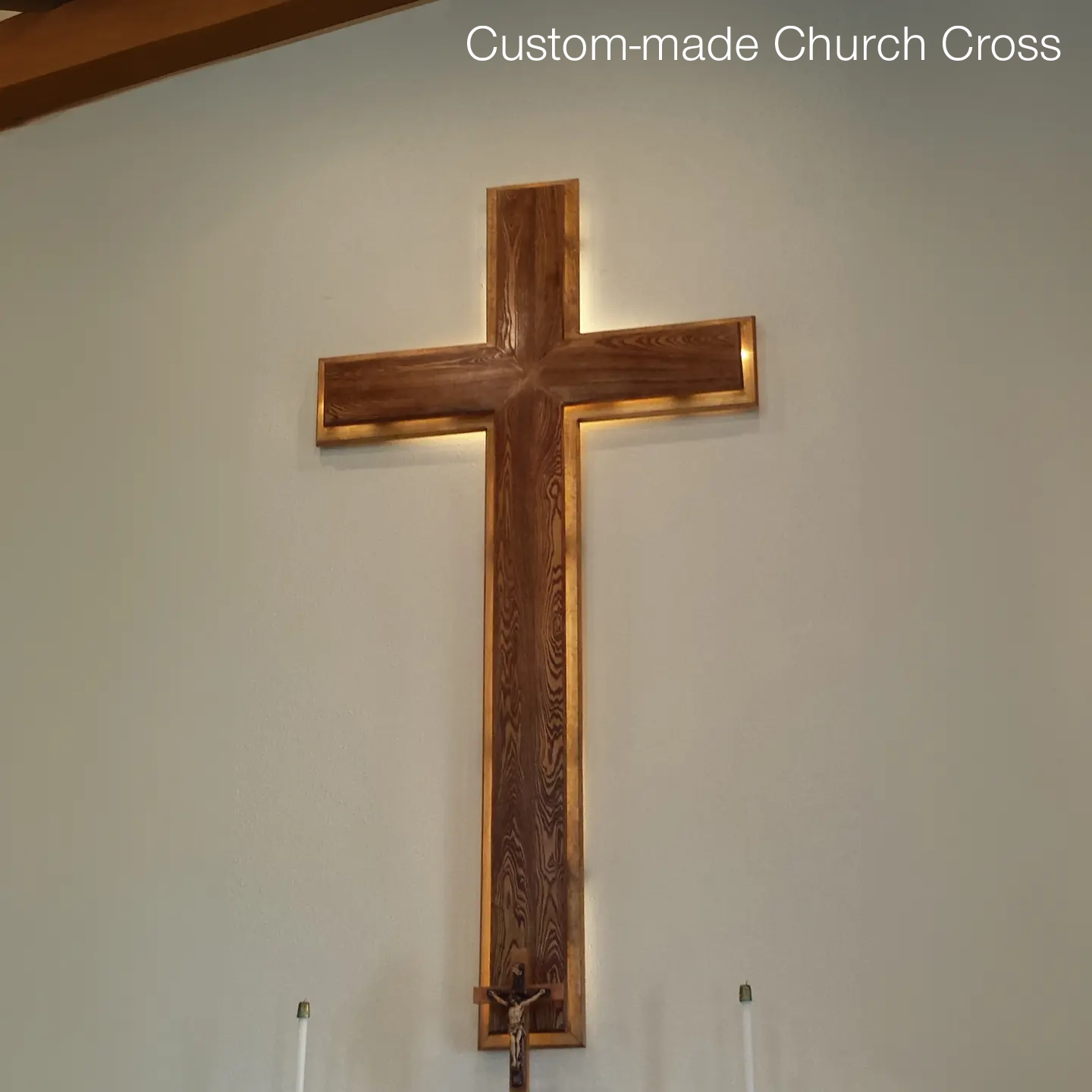 Custom-made church cross Sioux City