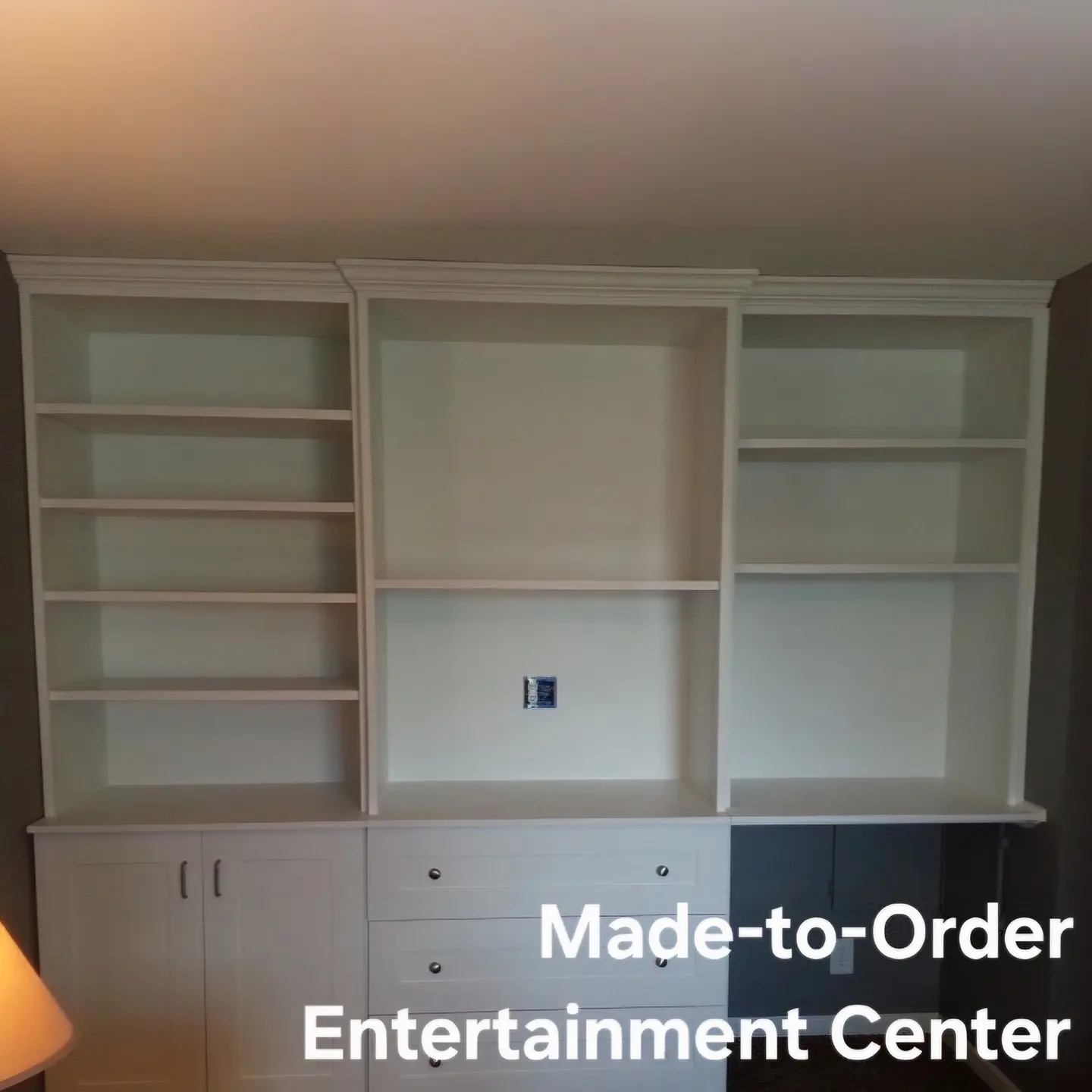 Custom-built entertainment center Sioux City